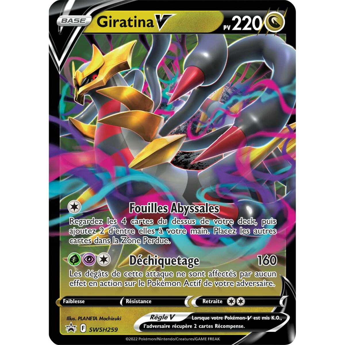 Kortspil Pokémon Giratina Metalboks (FR)